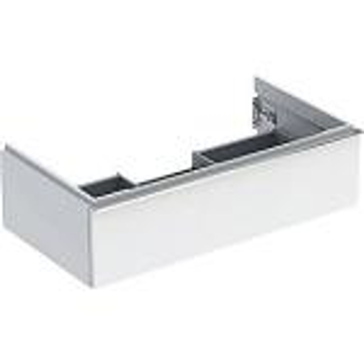 Geberit Icon vaskeskab 888x476x247mm 1skuffe hvid