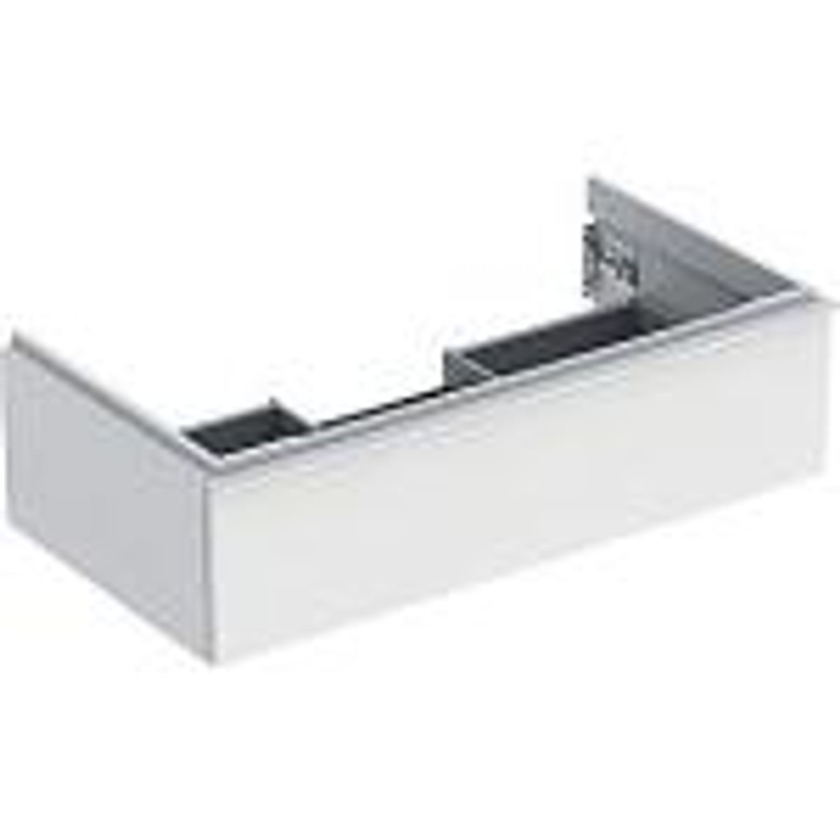 Geberit Icon vaskeskab 888x476x247mm 1skuffe hvid