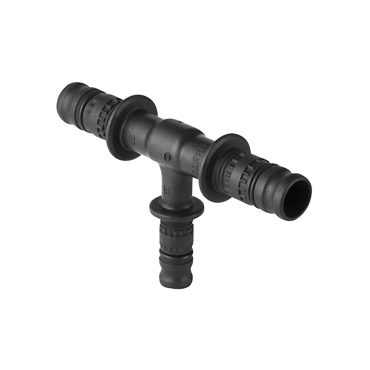 GEBERIT Mepla tee stykke 63-40-63 mm