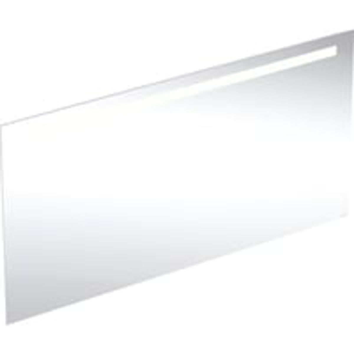 Geberit Option Basic, indbygget lys, 140 cm x 70 cm