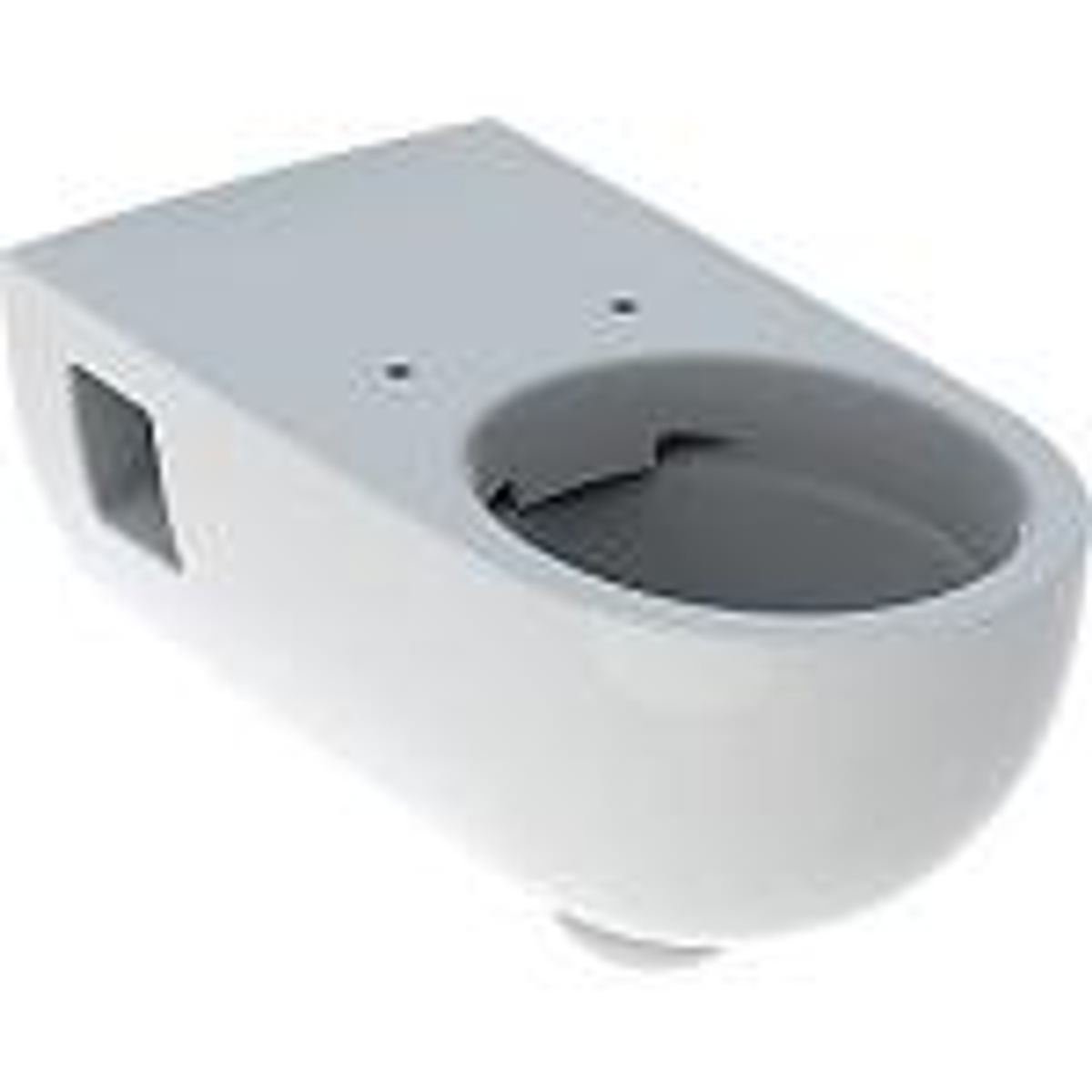 Geberit Renova comfort hængetoiletskål 355x700x345mm t/indb.cist hvid