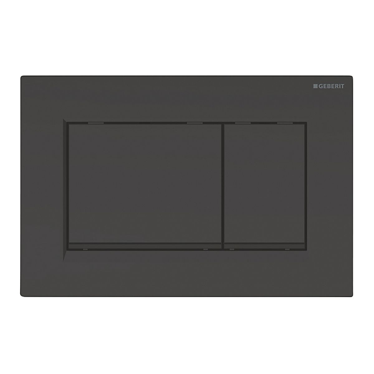 GEBERIT SIGMA30 betjeningsplade 246x164x12mm dybsort RAL 95