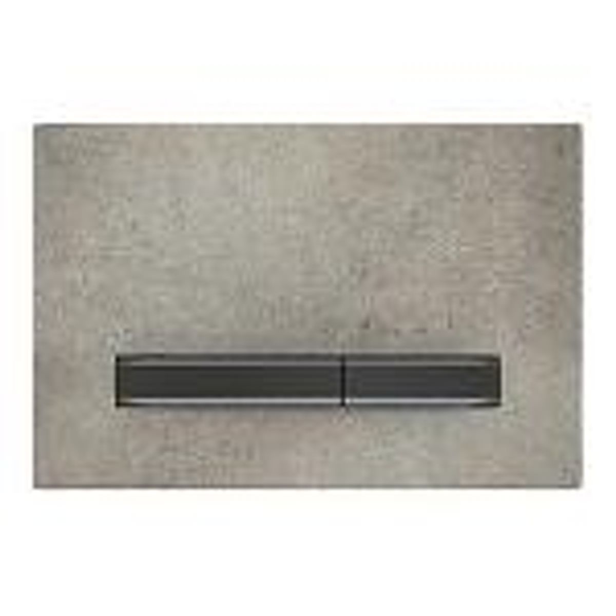 Geberit SIGMA50 betjeningsplade 246x164x14mm sort krom/ beton