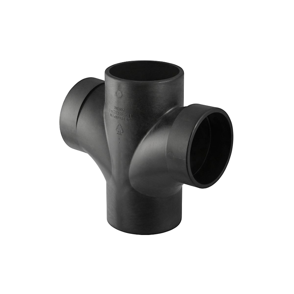 GEBERIT Silent-db20 dobbeltgrenrør 110mm 88,5gr/180gr