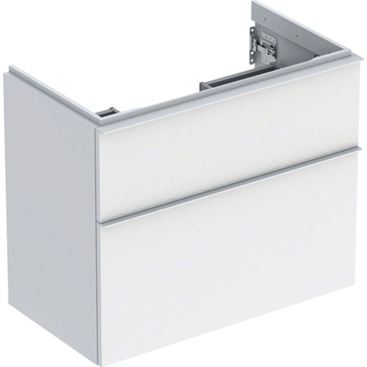 GEBERIT vaskeskab 740x416x615mm 2skuffer højkomprimeret trelags