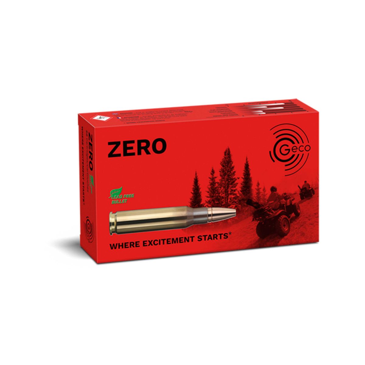 Geco Zero blyfri-9,3x74R 11,9 gram