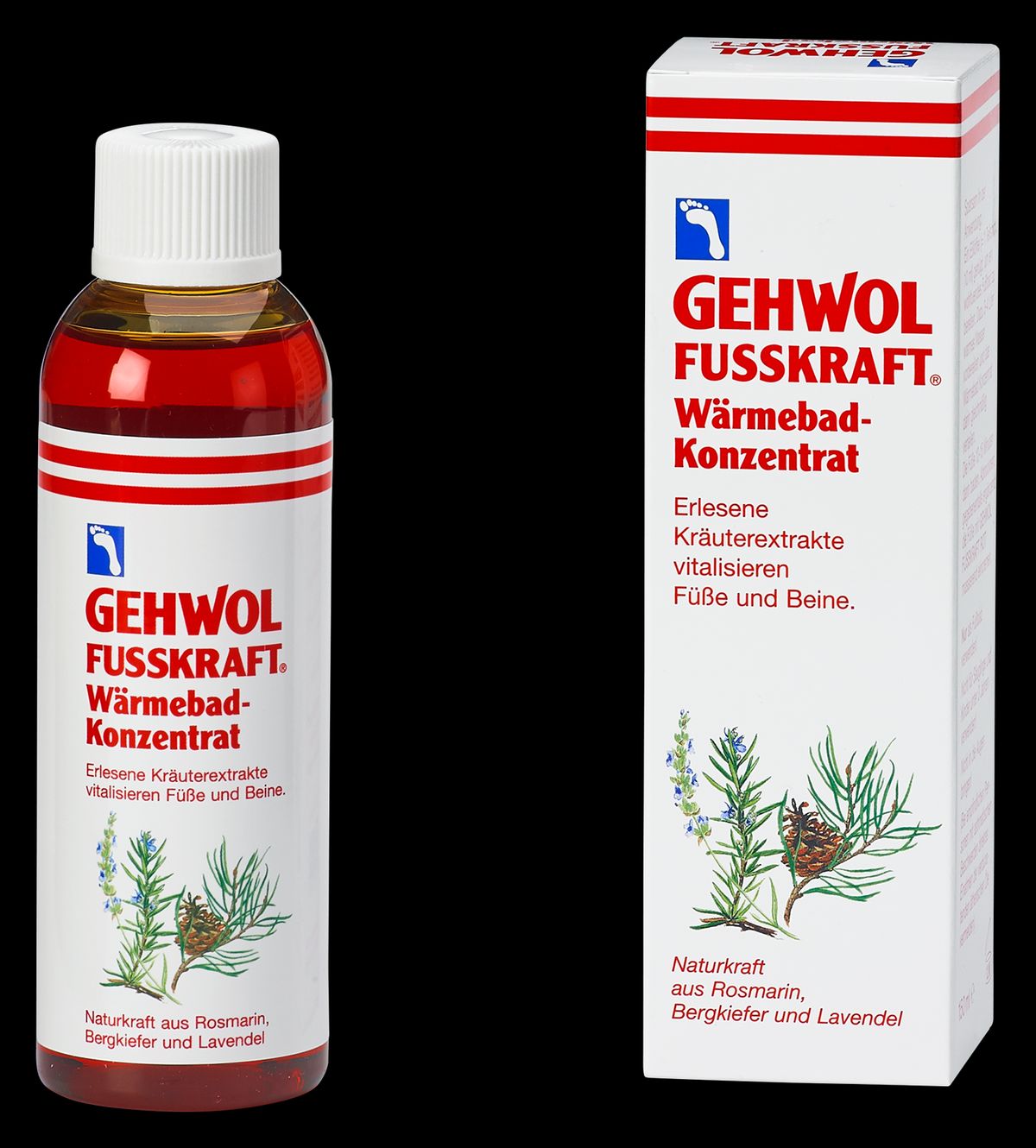 GEHWOL, Fusskraft Fodbad med varmende effekt, 150 ml.