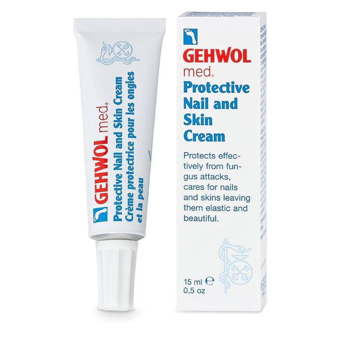 Gehwol med. negle- og hudbeskyttelsescreme, 15 ml