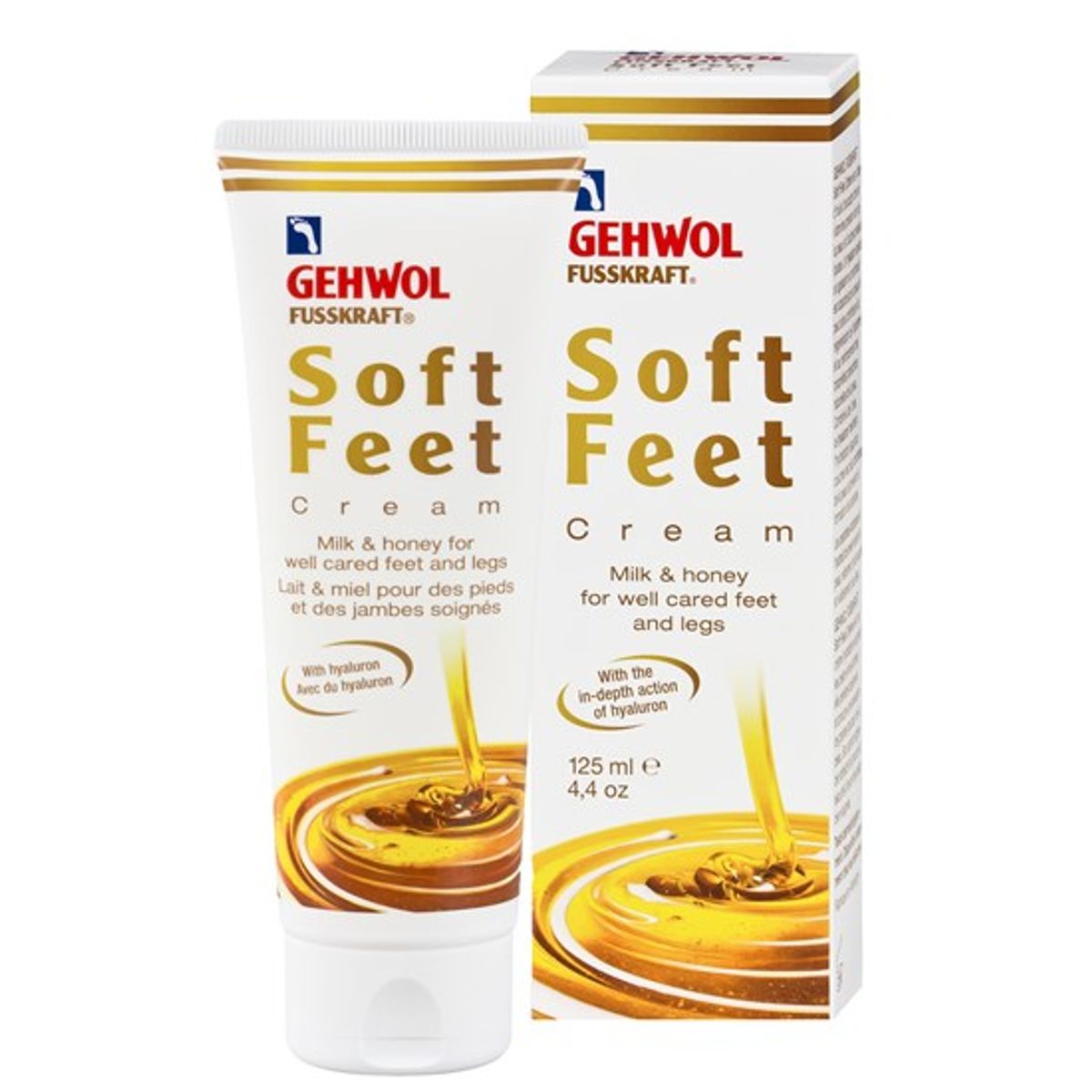 GEHWOL, Soft Feet Cream, 125 ml. - Fodcreme, God til daglig pleje, Dermatologisk testet