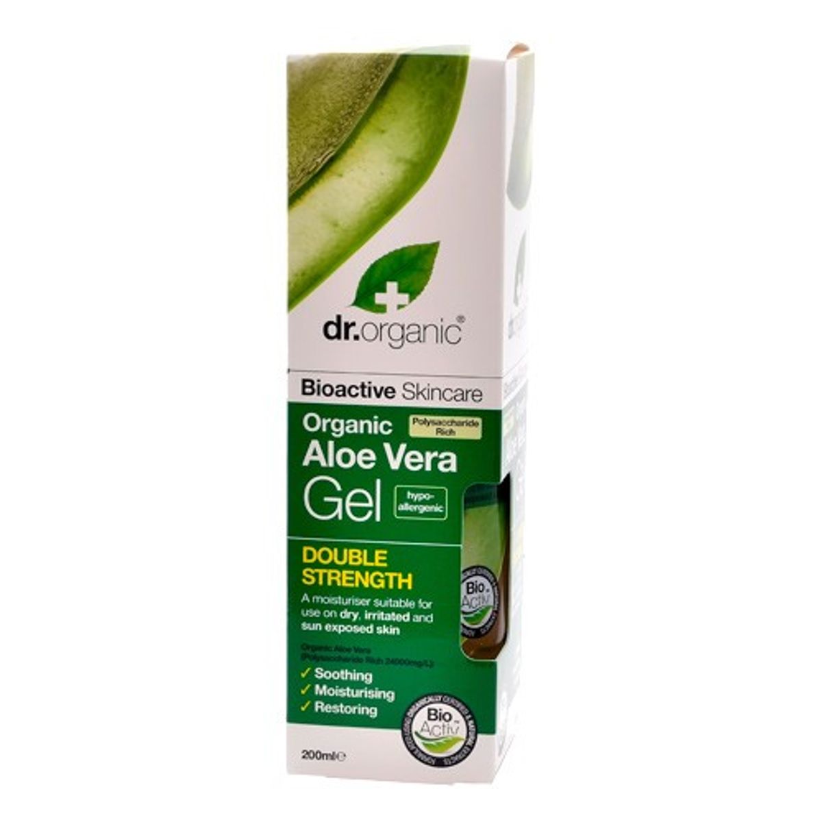 Gel, Aloe Vera - 200 ml - Dr. Organic