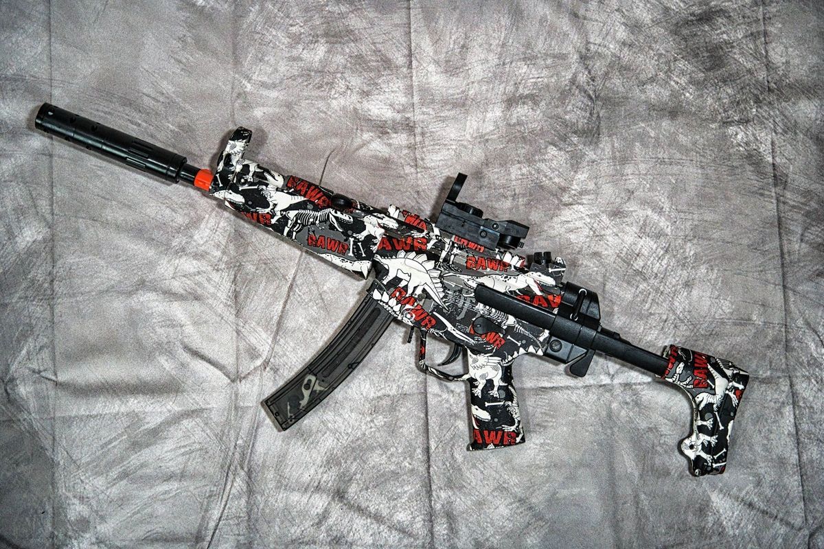 Gel Blaster MP5A - Red Dino