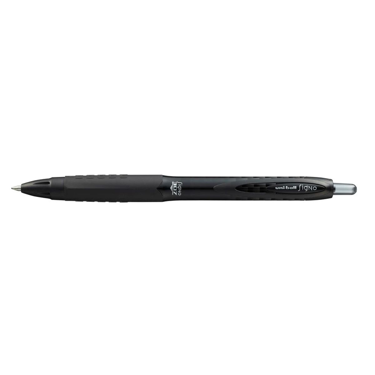 Gel ink rollerball pen Uni-ball 307, sort