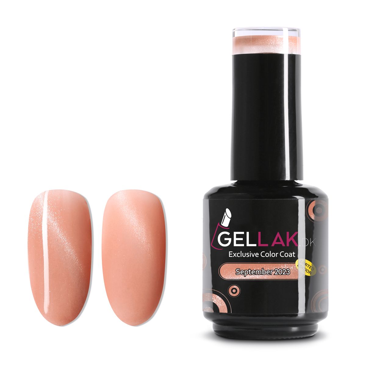 Gel Neglelak Nude | 15 ml | Månedens Farve September 2023 | Gellak.dk