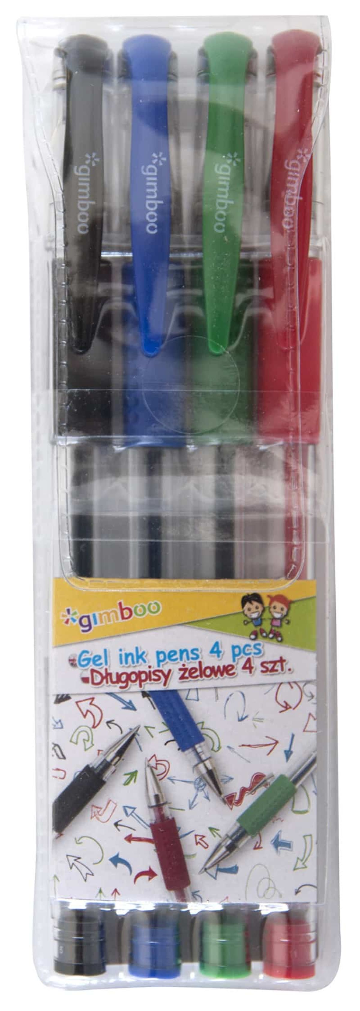 Gelpen GIMBOO Classic, 4 stk., vedhængsemballage, assorterede farver 1 PA