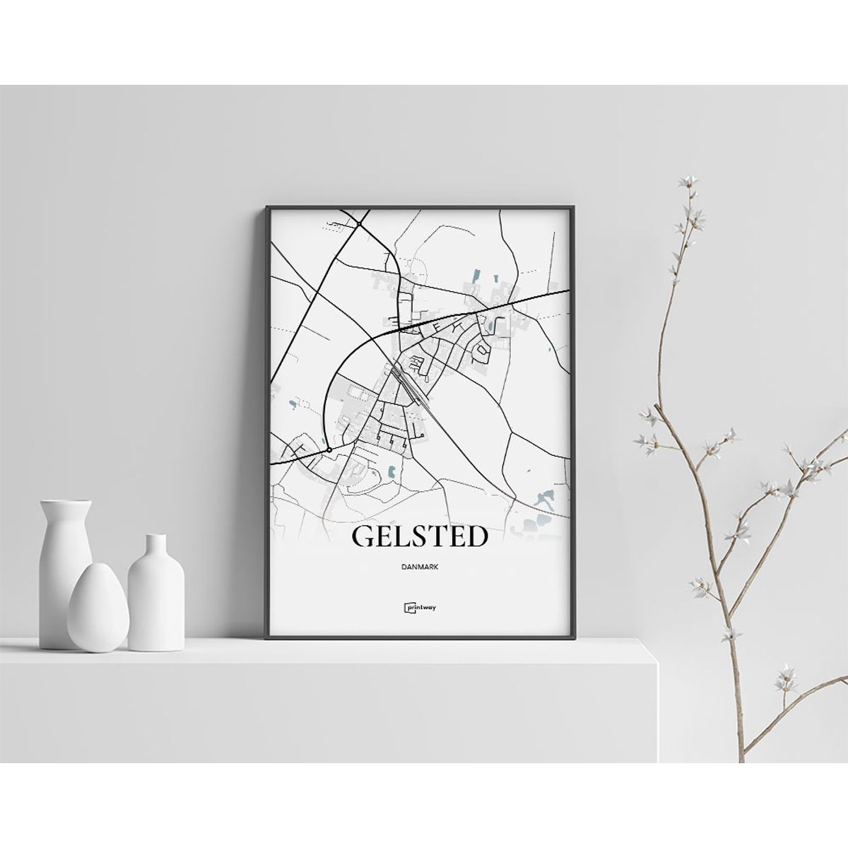 Gelsted Plakaten 50×70 cm (B2)