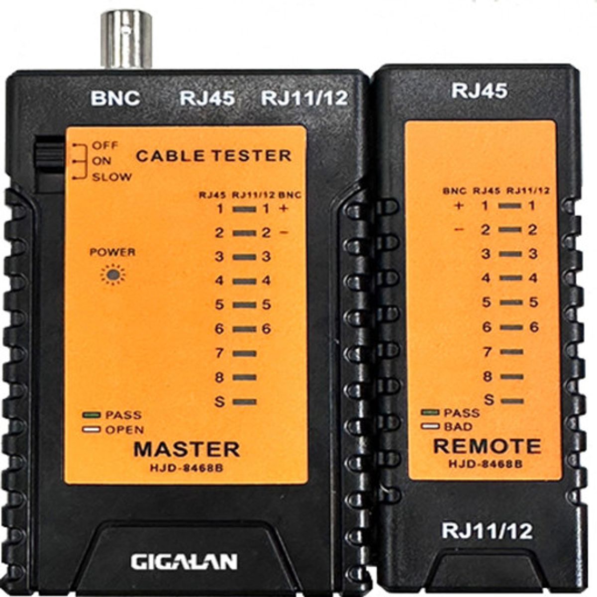 GENNEMGANGSTESTER RJ45/BNC 9V