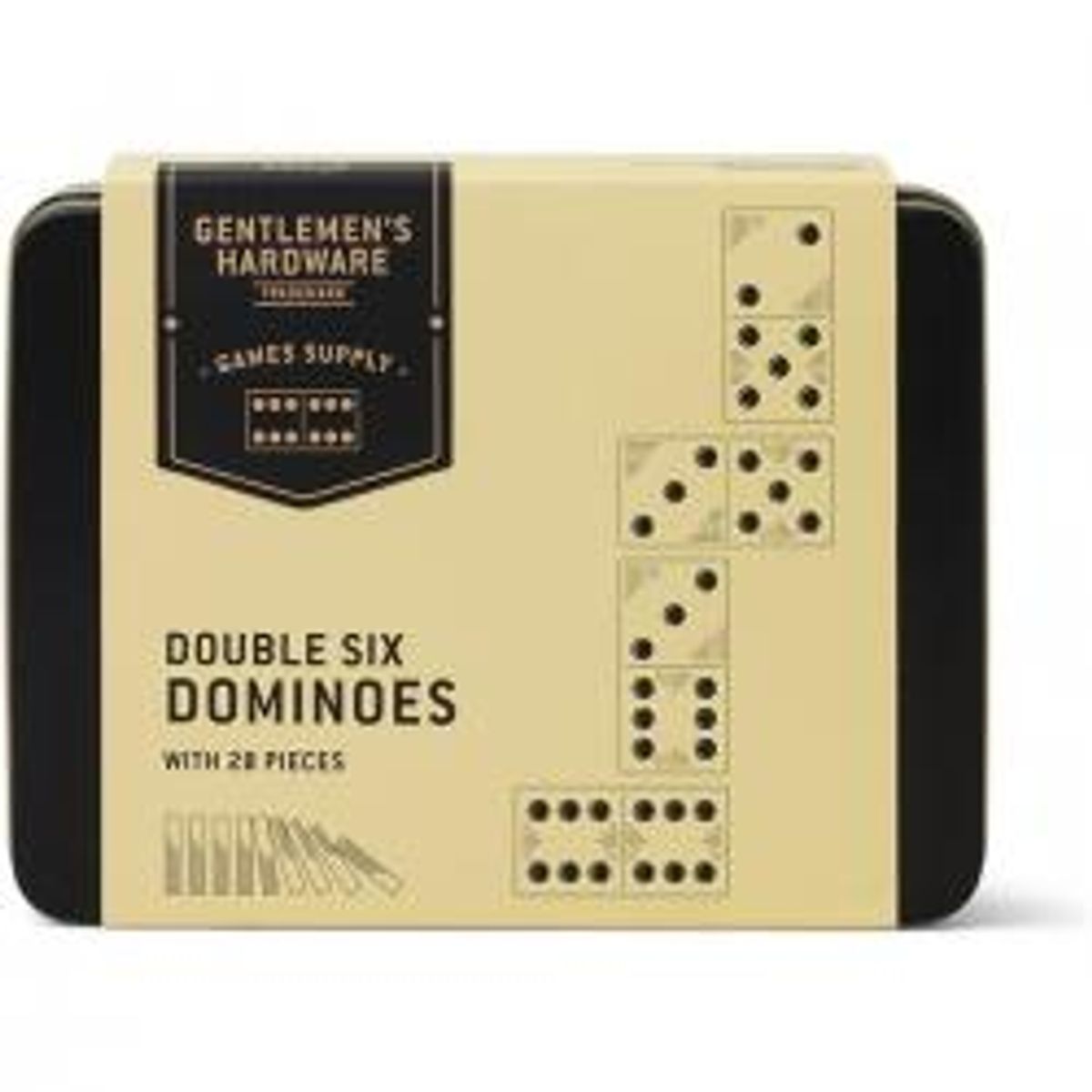 Gentlemen's Hardware Dominos In A Tin - Spil