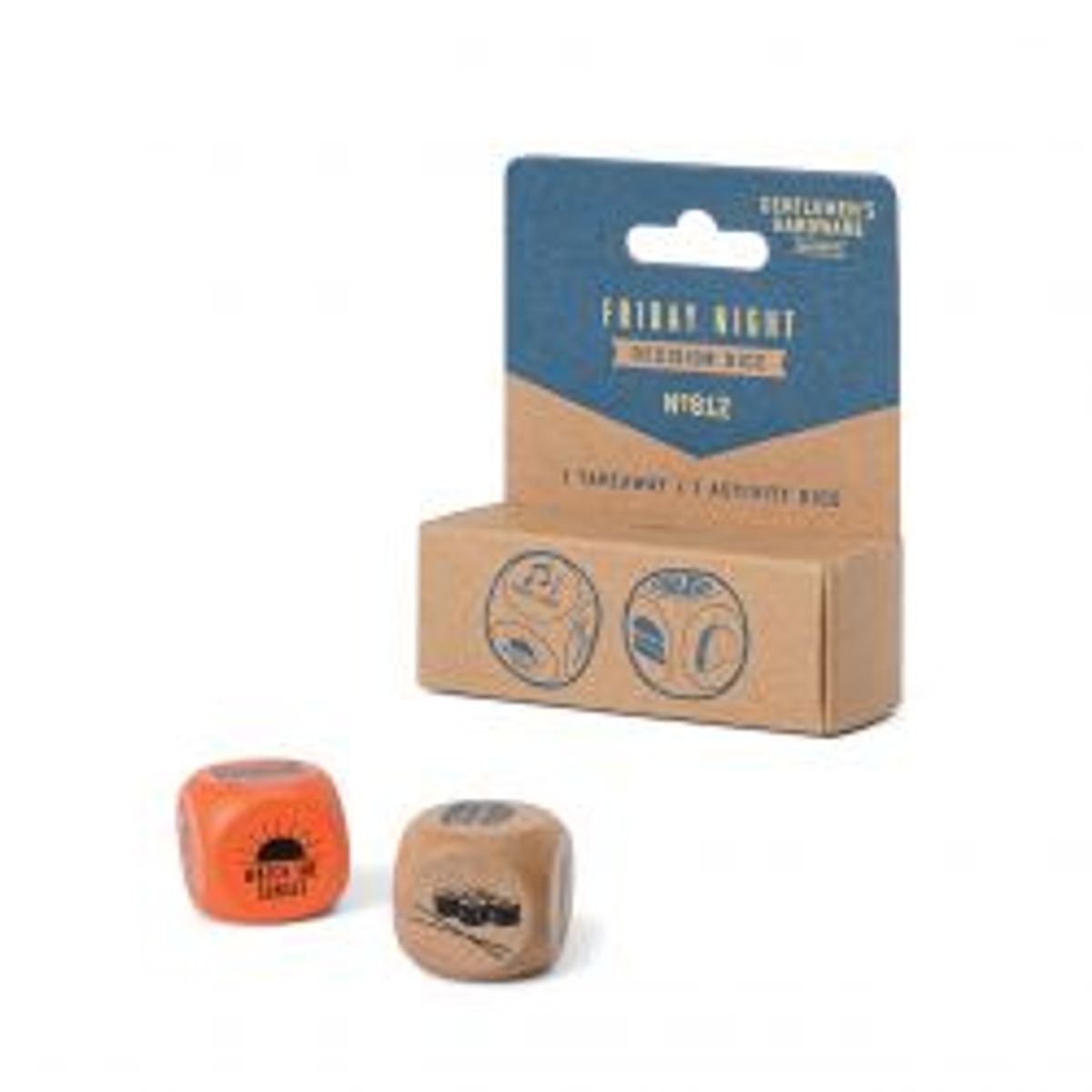 Gentlemen's Hardware Friday Night Dice (set Of 2) - Spil