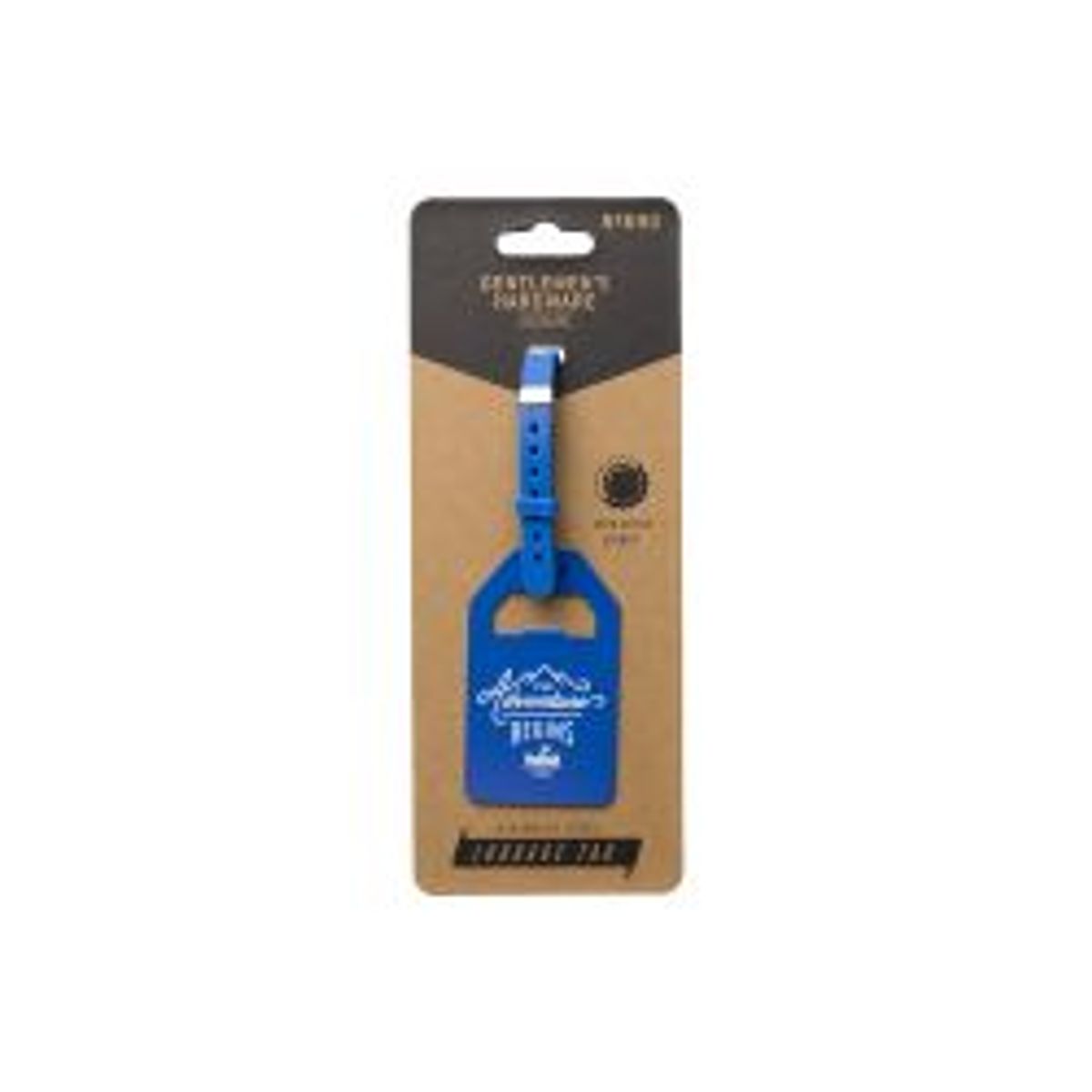 Gentlemen's Hardware Metal Luggage Tag Blue - Tilbehør til tasker