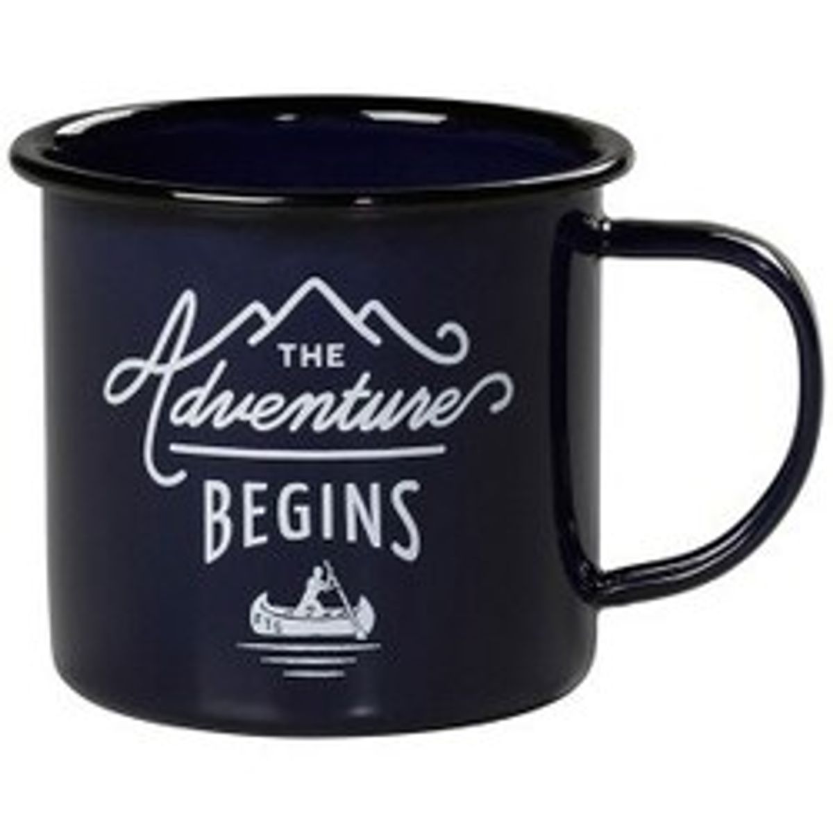 Gentlemen's Hardware Mug The Adventure Begins - Blue