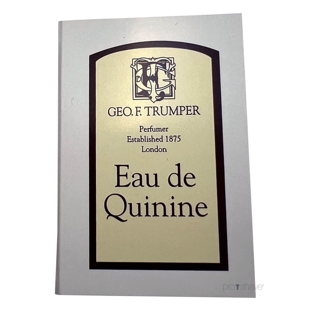 Geo F Trumper Cologne, Eau de Quinine, Sample, 2 ml.