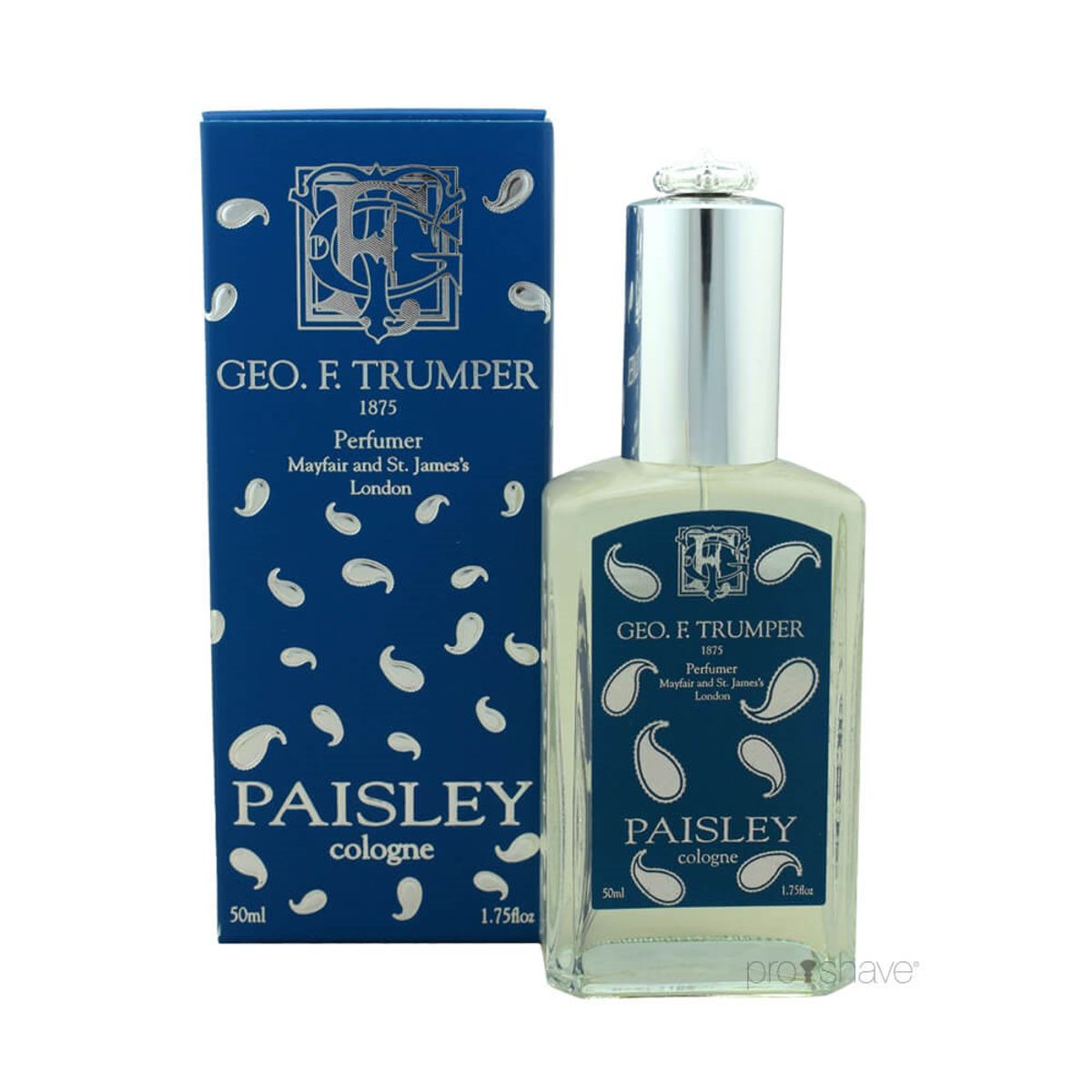 Geo F Trumper Cologne, Paisley, 50 ml.