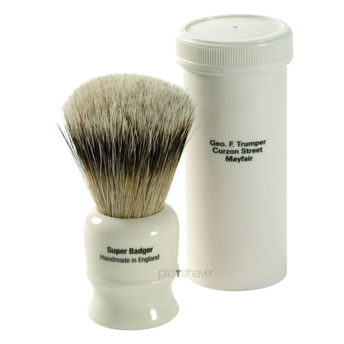 Geo F Trumper Rejsebarberkost, Super Badger, Ivory