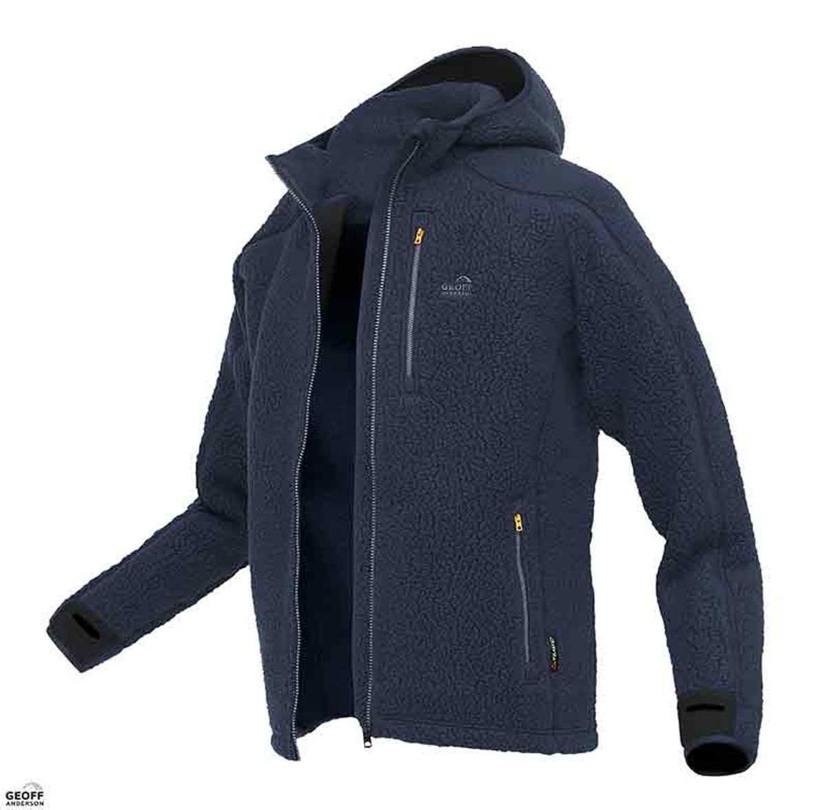 Geoff Anderson Teddy Fleece Grøn M