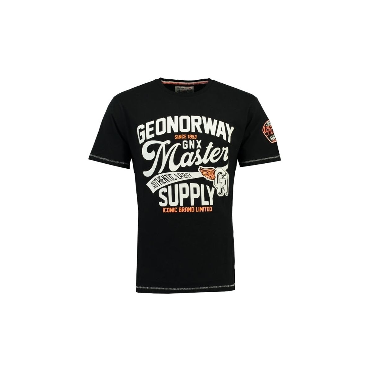 Geographical Norway t-shirt Jelitor - Black