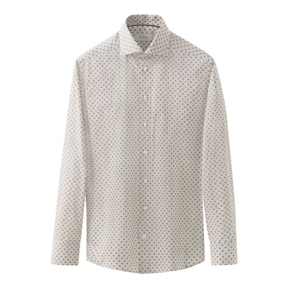 Geometric Signature Twill Shirt