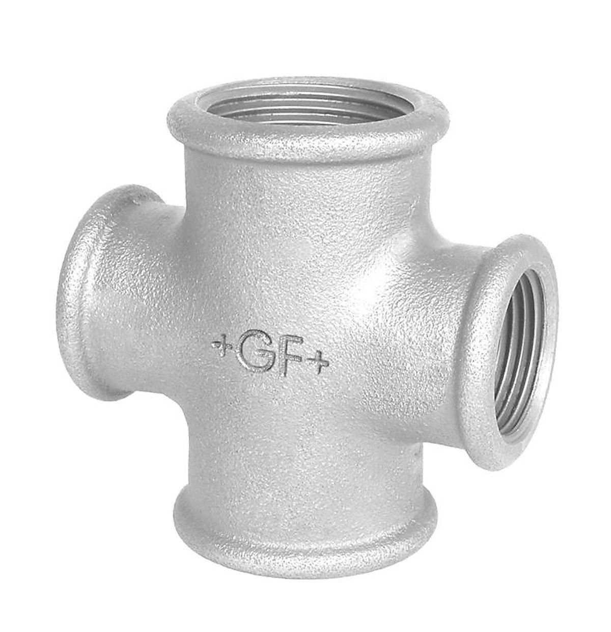 Georg Fischer kryds galvaniseret 1-1/2''