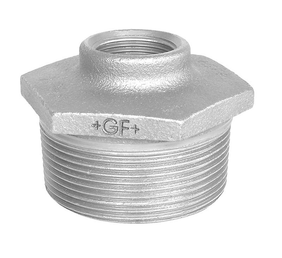 Georg Fischer nippelmuffe galvaniseret 2.1/2 - 1.1/4''