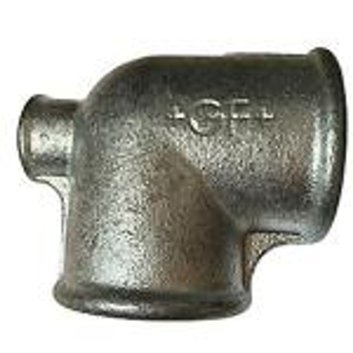 Georg Fischer tee 90 ° galvaniseret reduceret 1-1-1/2''