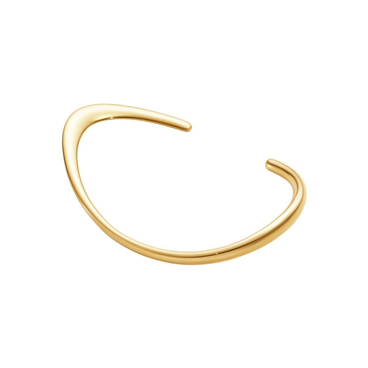 Georg Jensen Offspring Slim åben armring i guld