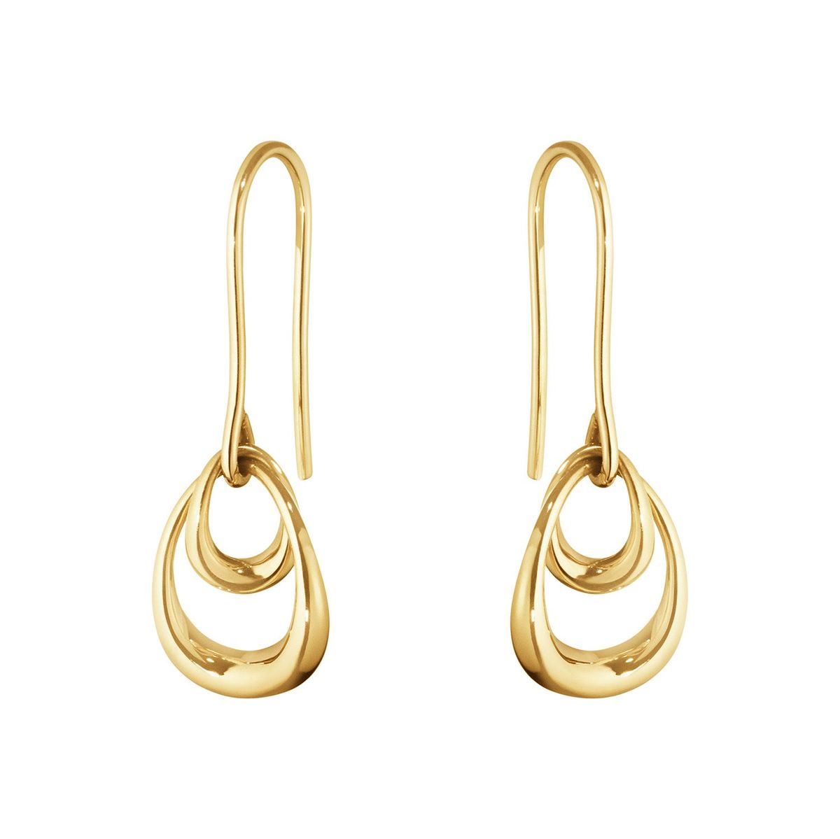 Georg Jensen - Offspring øreringe 18 karat guld