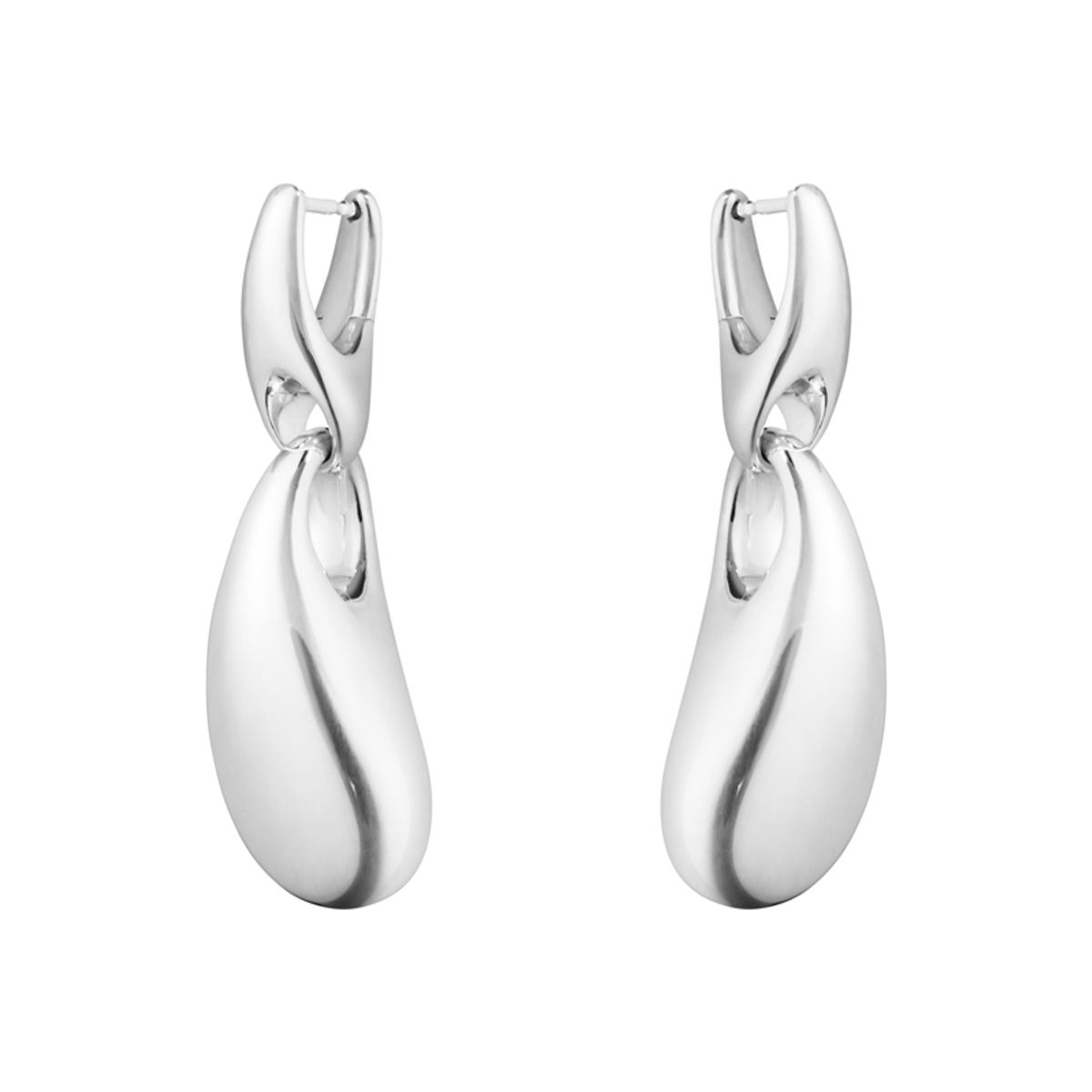 Georg Jensen Reflect ørering 652C i sølv