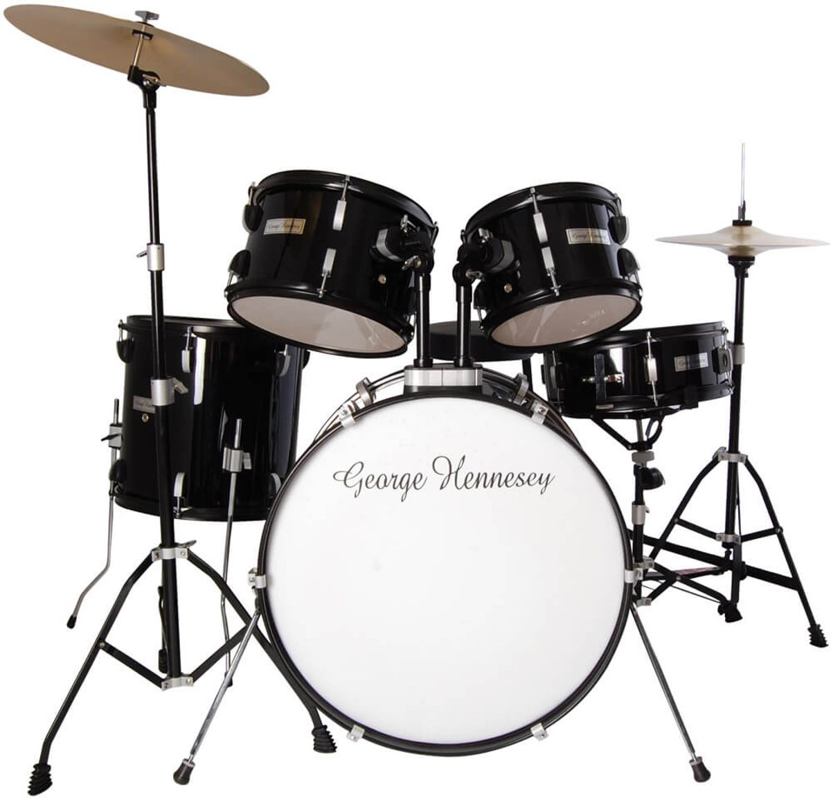 George Hennesey SP525T trommesæt black