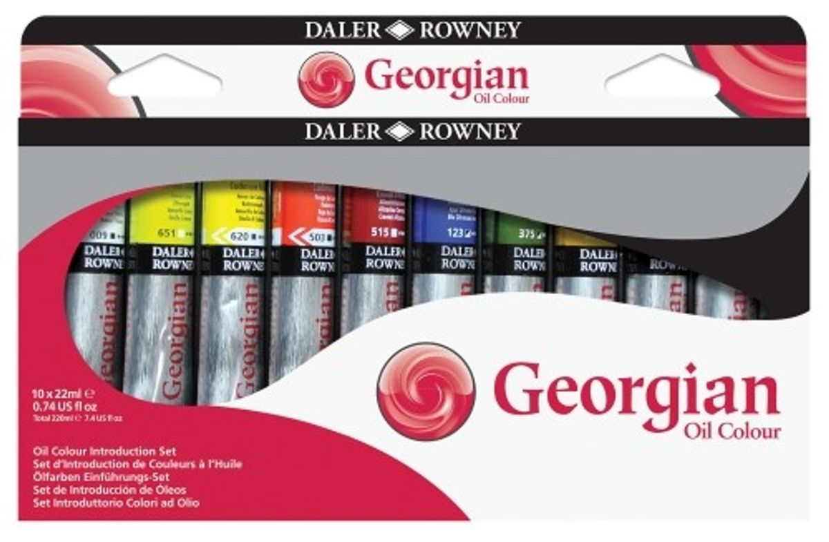 Georgian Oil Colour Introduction Set 10x22ml