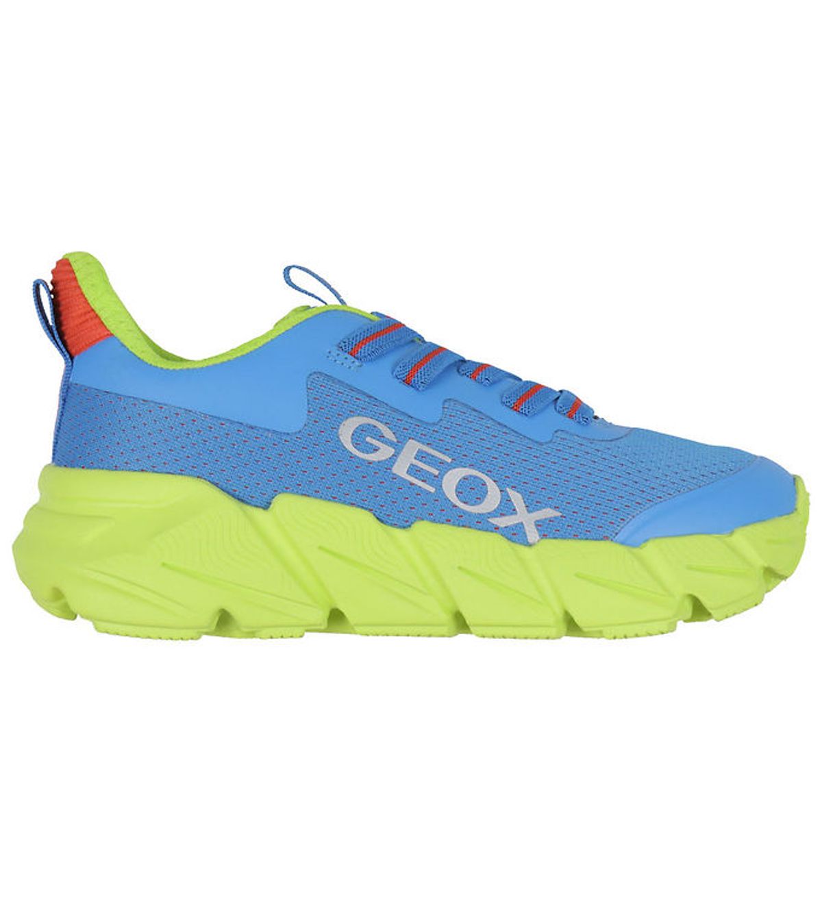 Geox Sko - J Flextyper Fast - Royal/Lime