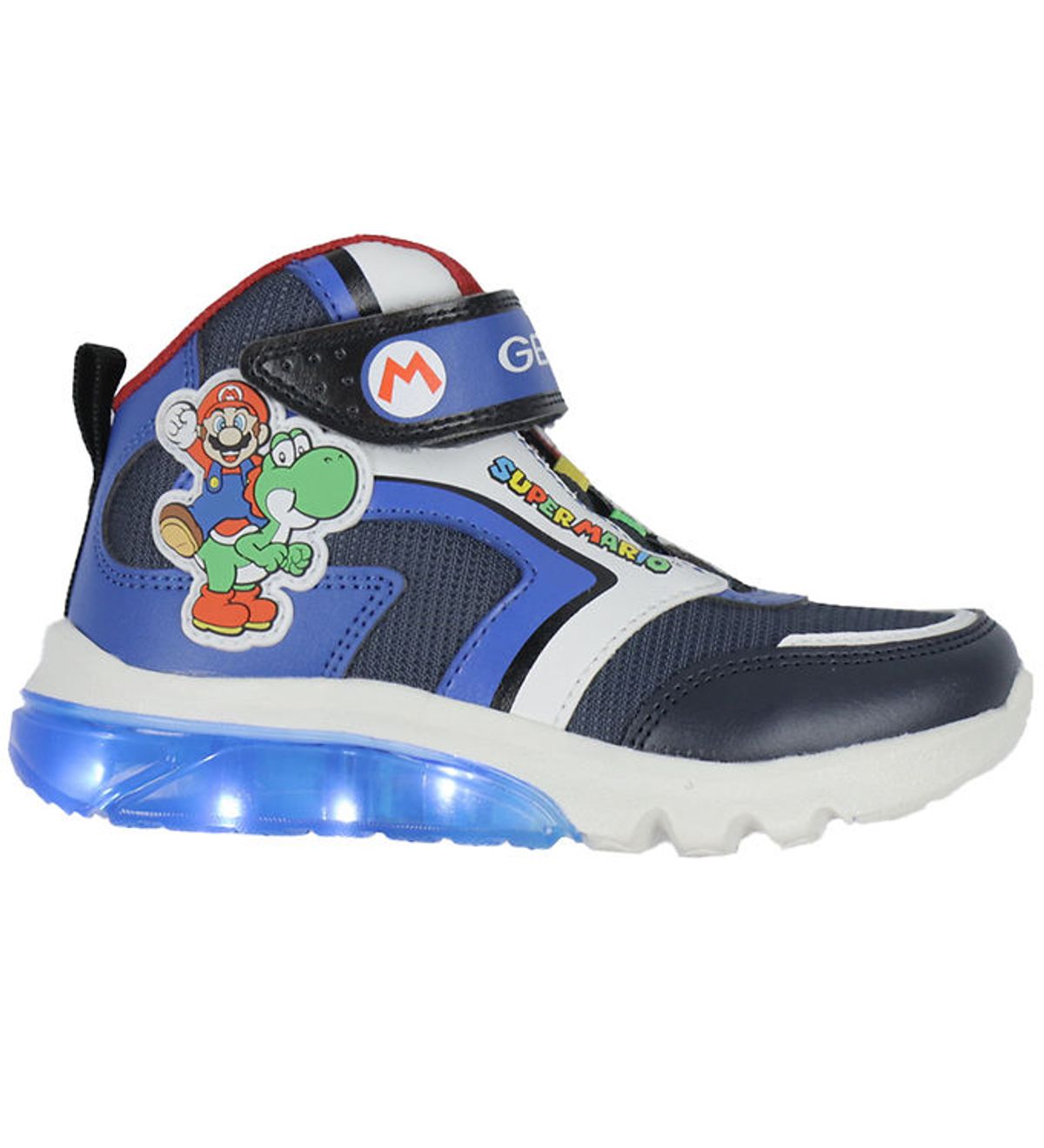 Geox Støvler - J Ciberdron - Super Mario - Navy/Royal