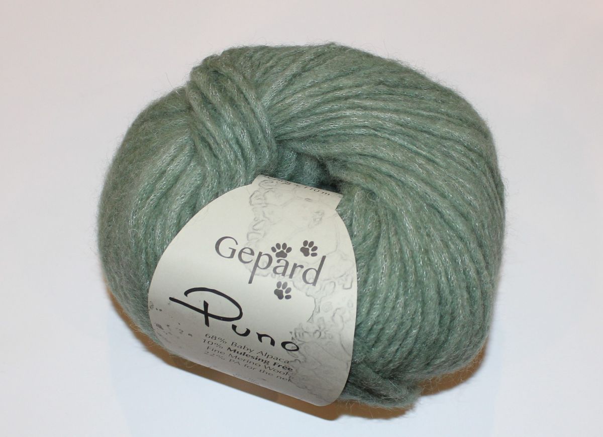 Gepard Puno - Lav Grøn farve 822, 50 gram