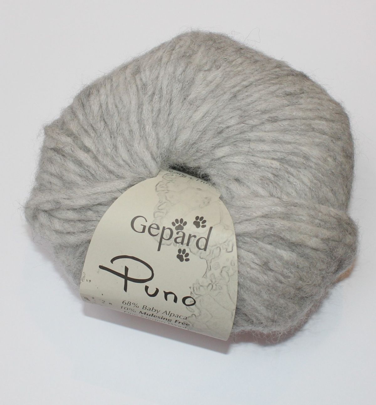 Gepard Puno - Lysgrå farve 504 - 50g