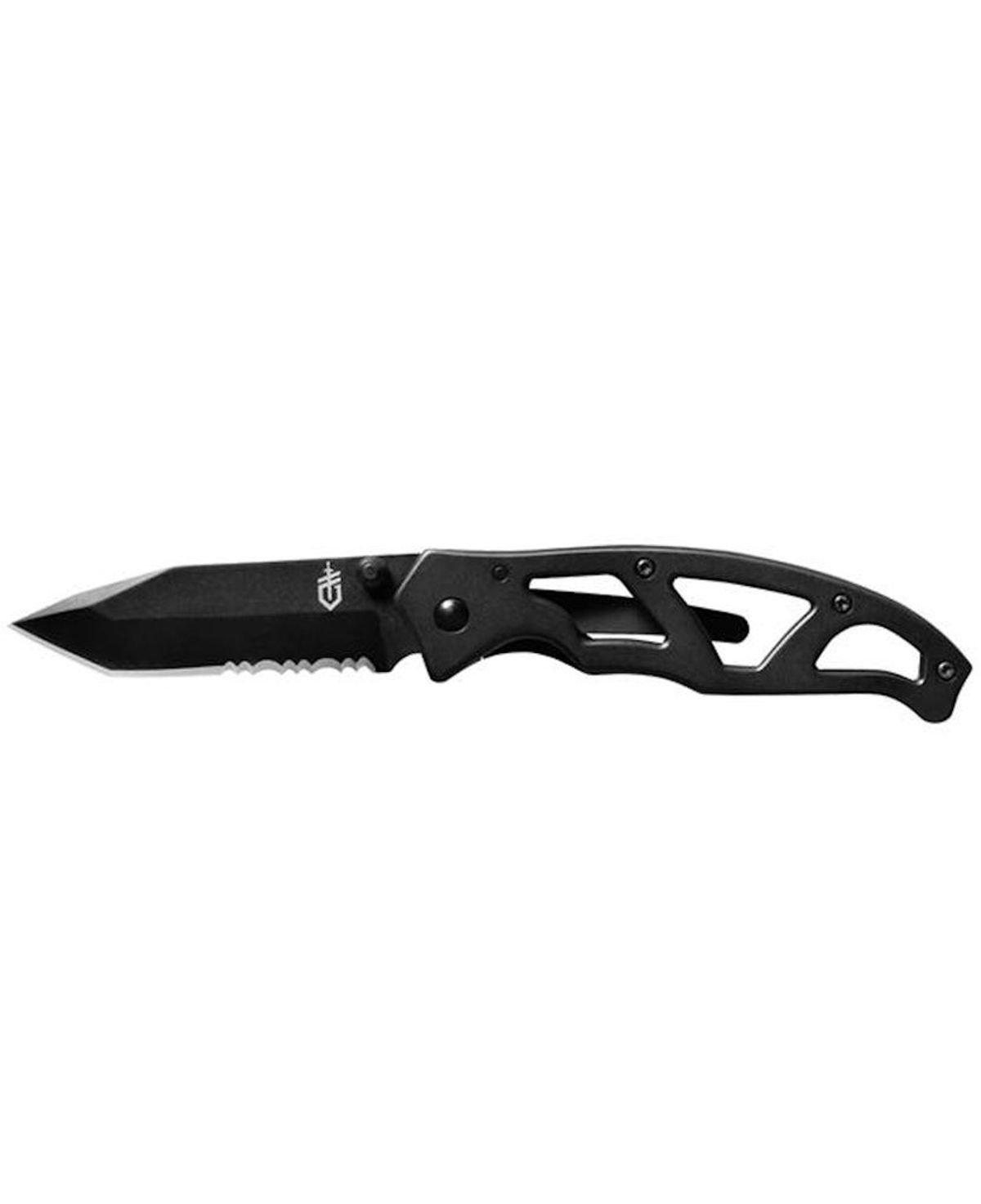 Gerber Paraframe I Tanto Blk Serrated Foldekniv