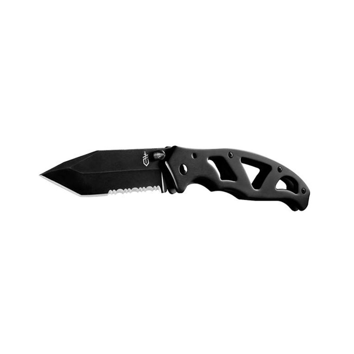 Gerber Paraframe II Tanto Blk Serrated Foldekniv