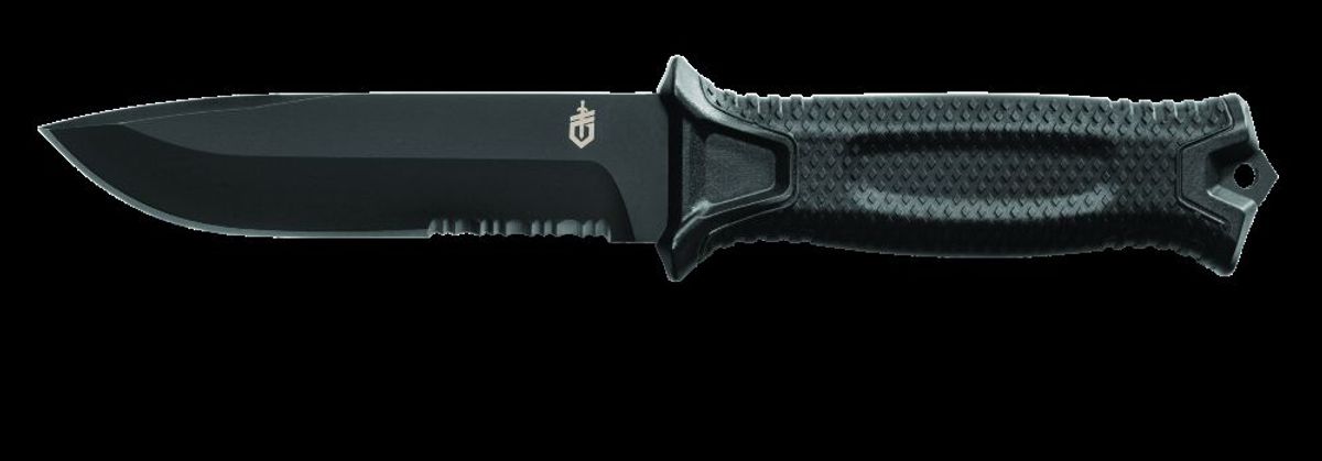 Gerber Strongarm Fixed Serrated Kniv Sort