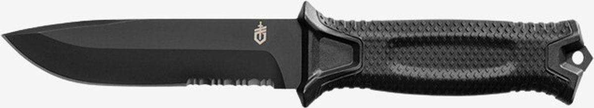 Gerber - Strongarm Fixed Serrated sort (Sort)