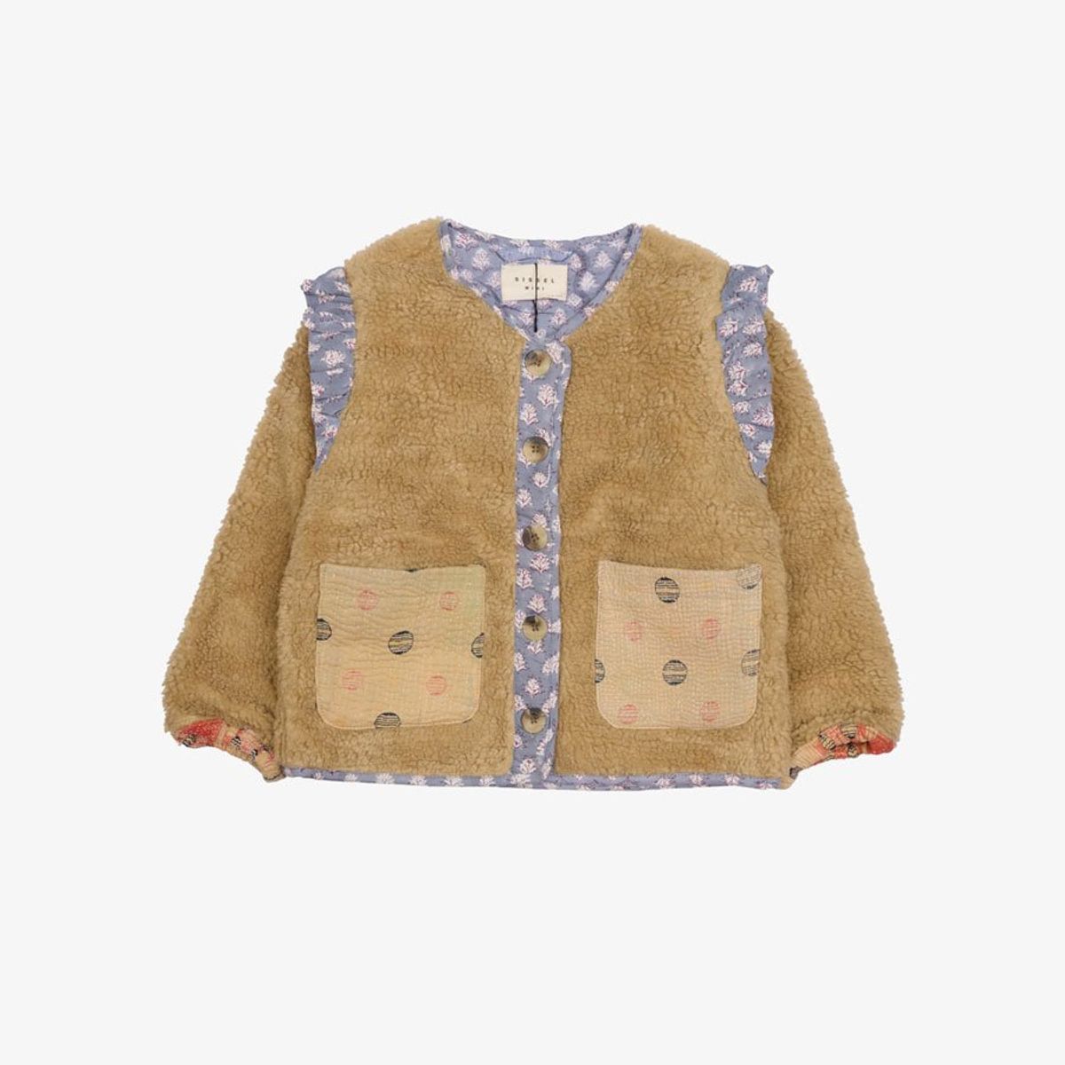 Gertrud Mini Teddy Jacket - 5-6 år