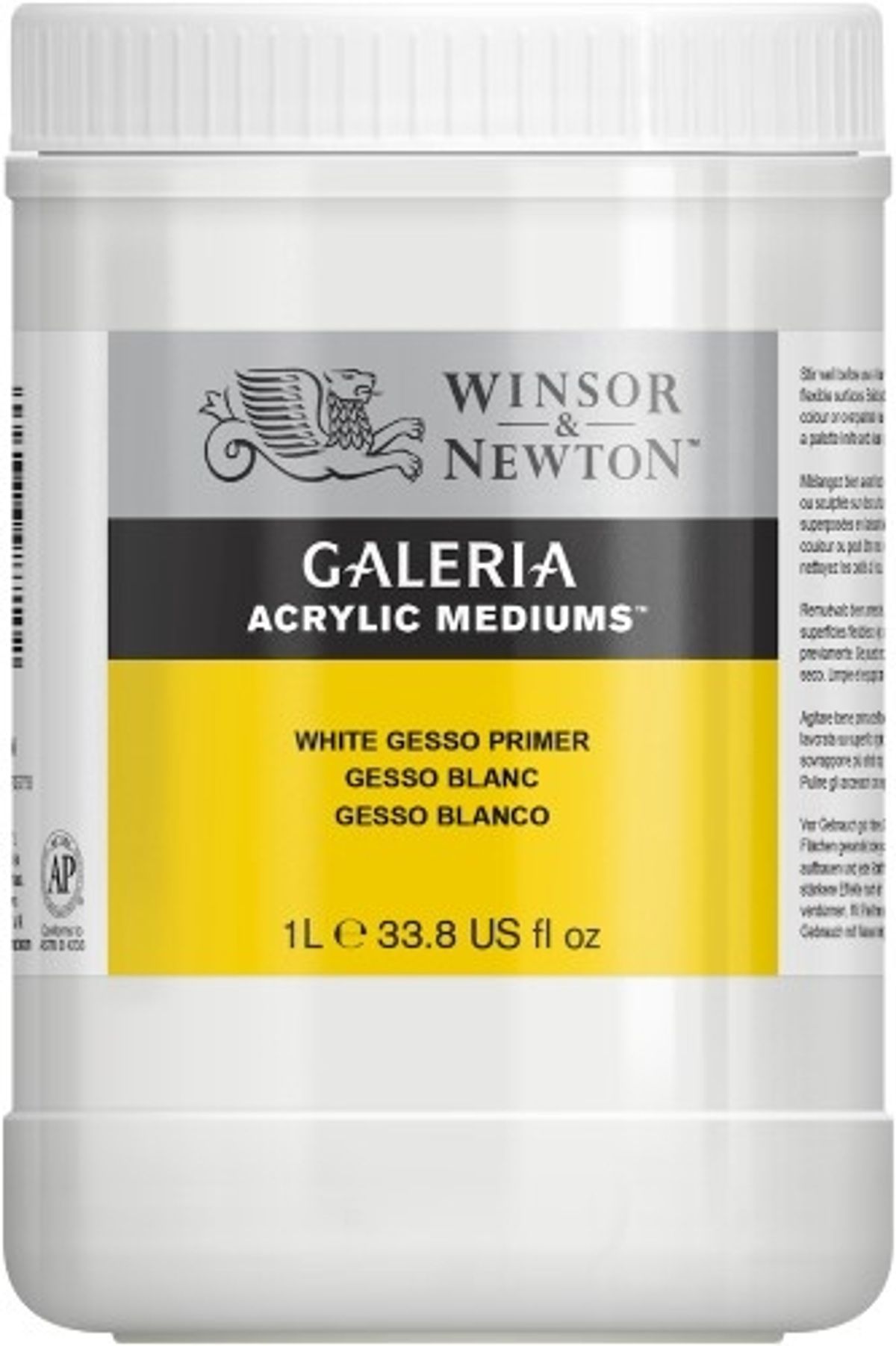 Gesso allgrund 1 l / White Gesso Primer