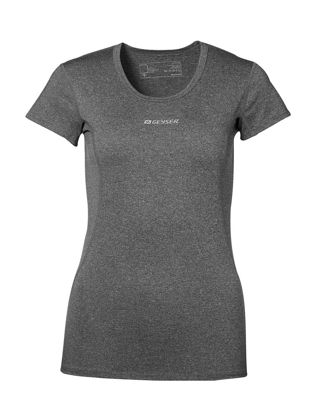 GEYSER Active T-Shirt Dame Grå Melange