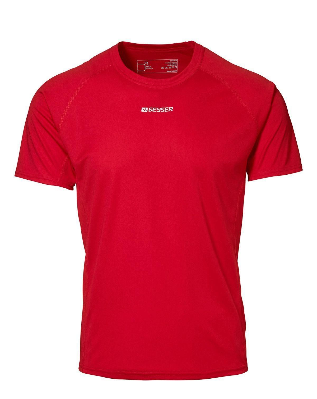 GEYSER Active T-Shirt Kortærmet Rød